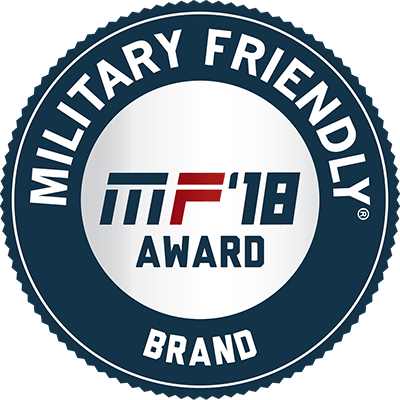 Military friendly brand logo