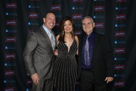 Gerry Giannelli, Jinky Diaz and Jose Cevallos at VHVUSA Magical Christmas Celebration
